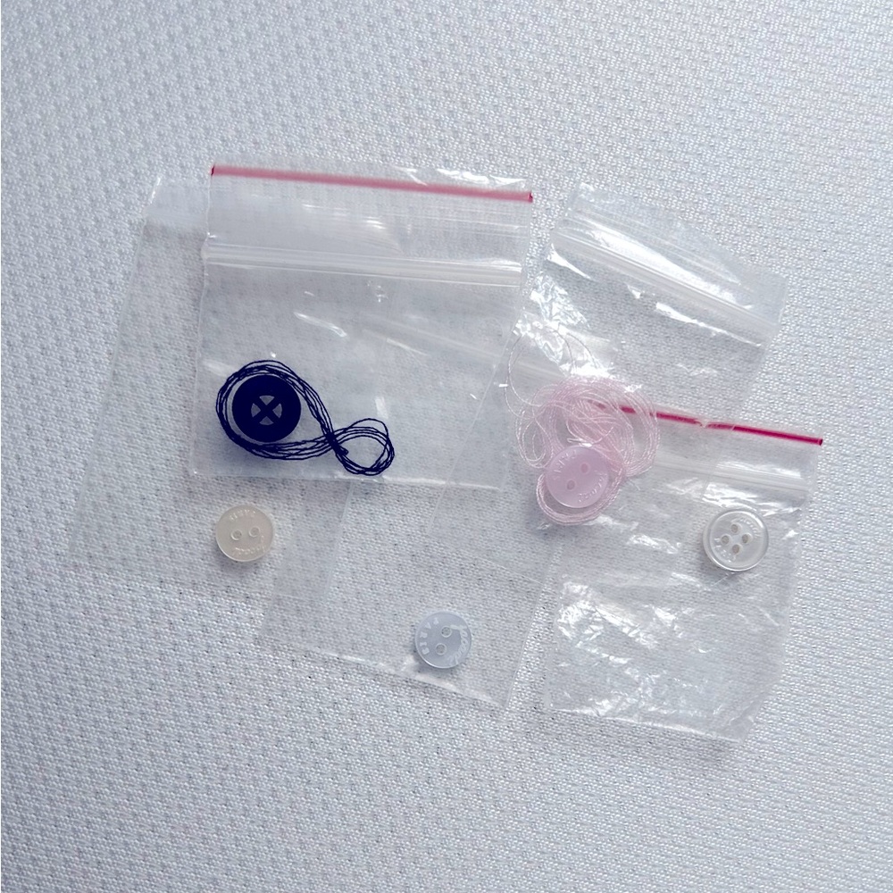 Jacadi toddler girls spare buttons